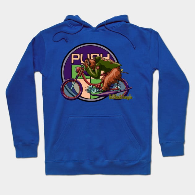 Puch Sloth Hoodie by FullTuckBoogie